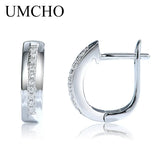 925 Silver Earrings Birthday Gift Women Clip On Anniversary Jewelry