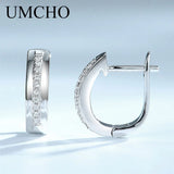 925 Silver Earrings Birthday Gift Women Clip On Anniversary Jewelry