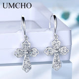 925 Sterling Silver Drop Earrings for Women Party Gift