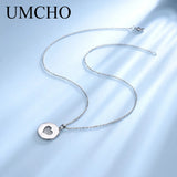 925 Silver Heart Pendant Necklace Romantic Anniversary Gift