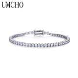 925 Silver Tennis Bracelet with Zirconia for Women
