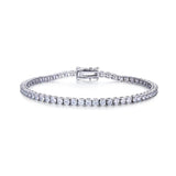925 Silver Tennis Bracelet with Zirconia for Women