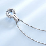 AAA+ CZ 925 Silver Women Necklace & Pendants Wedding Party Engagement