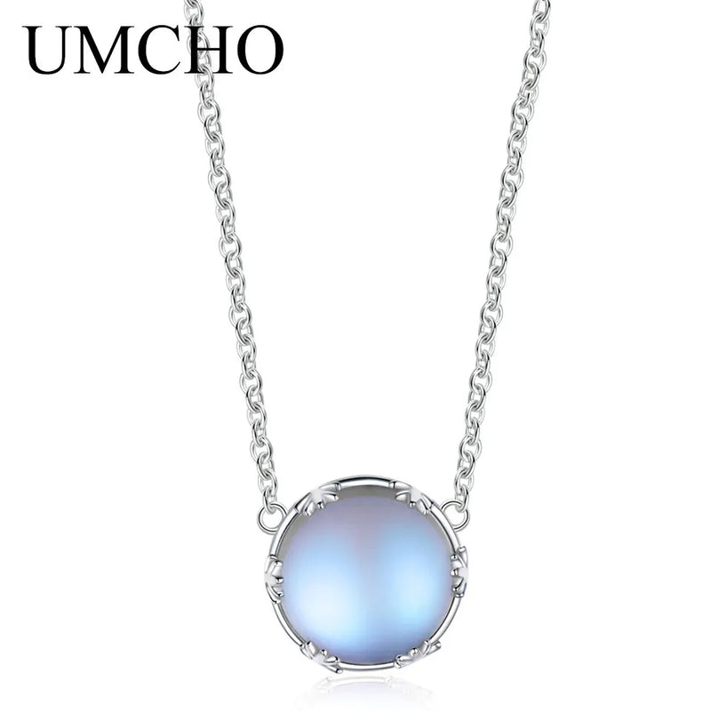 Aurora Borealis Necklace Pendant 925 Sterling Silver Jewelry