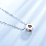 Aurora Borealis Necklace Pendant 925 Sterling Silver Jewelry