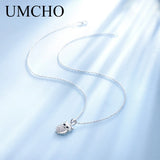 Owl Pendant & Chain 925 Sterling Silver Necklace - Girls Party Gift
