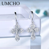 925 Silver Sequin Drop Earrings for Party Anniversary
