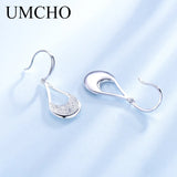 925 Silver Sequin Drop Earrings for Party Wedding Birthday