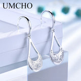 925 Silver Sequin Drop Earrings for Party Wedding Birthday