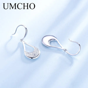 925 Silver Sequin Drop Earrings for Party Wedding Birthday