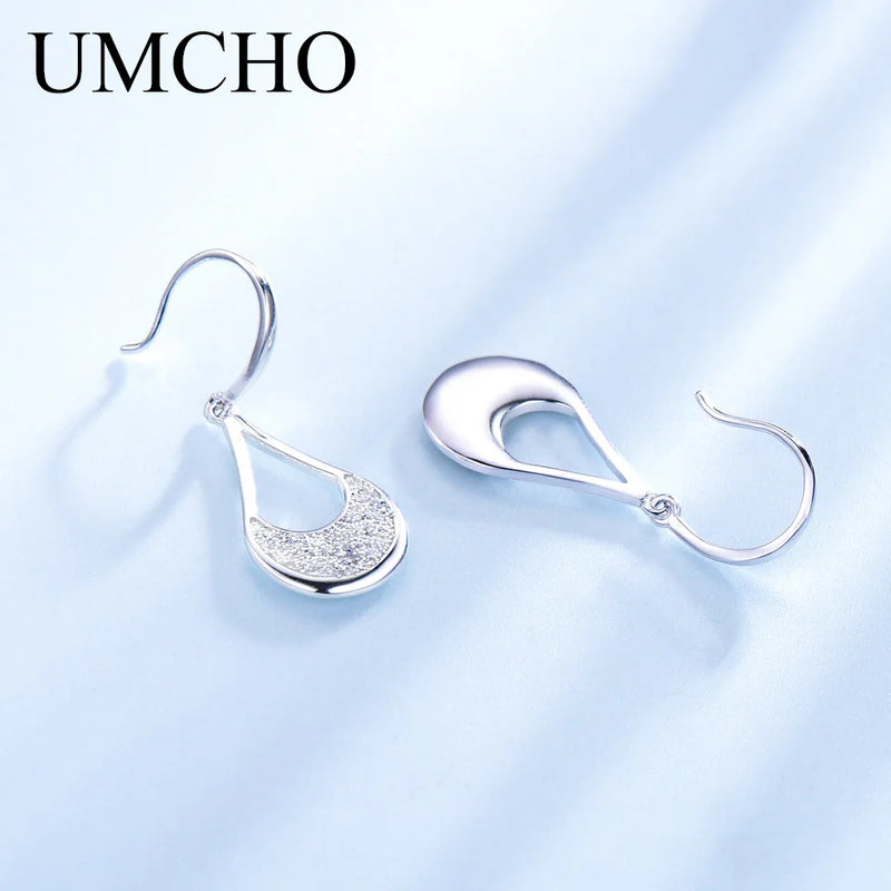 925 Silver Sequin Drop Earrings for Party Wedding Birthday