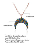 925 Silver Chain Pendants Necklaces Fine Jewelry for Women