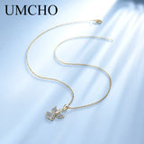 925 Silver Angel Necklace with Chain - Birthday Gift