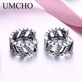 925 Silver Cubic Zircon Clip Earrings Party Wedding Jewelry