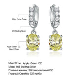 CZ Wedding Bridal Earrings Women Engagement Valentines Gift Fine Jewelry