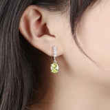 CZ Wedding Bridal Earrings Women Engagement Valentines Gift Fine Jewelry