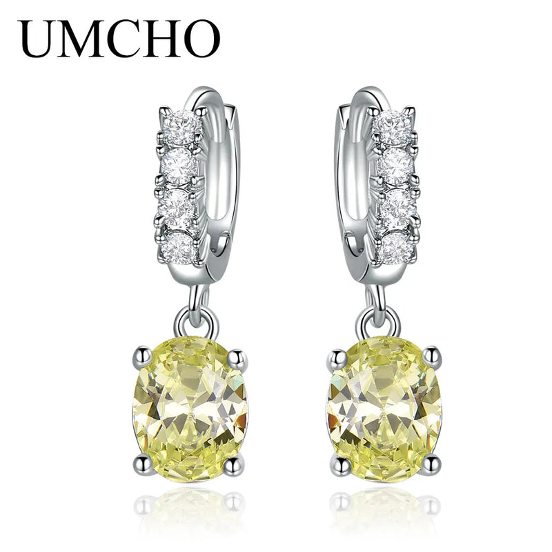 CZ Wedding Bridal Earrings Women Engagement Valentines Gift Fine Jewelry