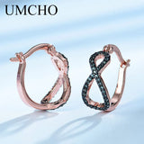 925 Silver Nano Green Stone Clip Earrings for Women