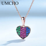 925 Silver Pendant & Necklace Set with Chain for Women