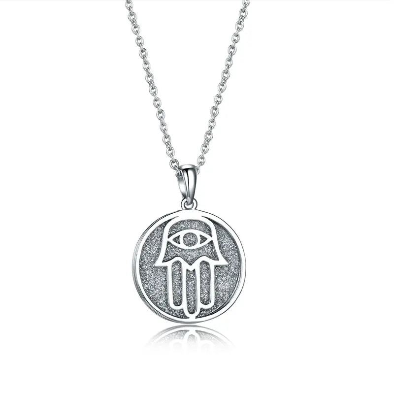 Real 925 Sterling Silver Necklace Pendants For Women Girls Birthday Gift