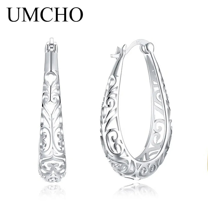 925 Sterling Silver Plated Earrings for Women Girls Daily Party Prom Anniversary