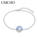 925 Silver Aurora Gemstone Bracelet - Anniversary Gift