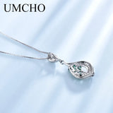 Sterling Silver 925 Necklace & Pendant For Women Wedding Gift