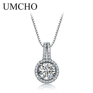 AAA+ CZ Silver Necklace & Pendants Wedding Gift