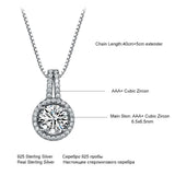 AAA+ CZ Silver Necklace & Pendants Wedding Gift