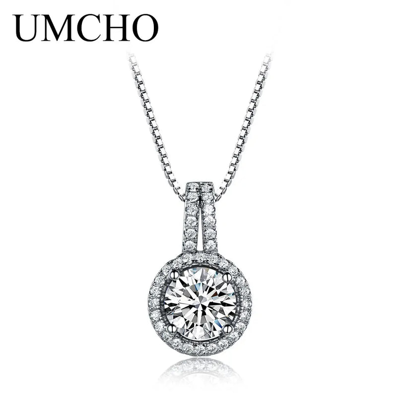AAA+ CZ Silver Necklace & Pendants Wedding Gift