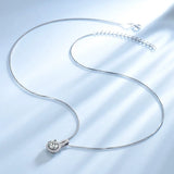 AAA+ CZ Silver Necklace & Pendants Wedding Gift