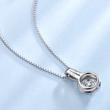 AAA+ CZ Silver Necklace & Pendants Wedding Gift