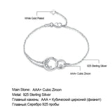 925 Silver LOVE YOU Bracelet for Women Anniversary Gift