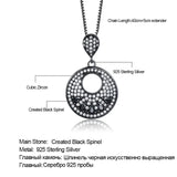 925 Silver Pendant Necklace Spinel Gemstone Vintage Women Anniversary Gift
