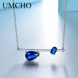 Gemstone 925 Silver Necklaces for Women, Party Gift Choker Accessories