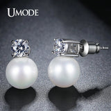 UMDOE CZ Stud Earrings for Women Christmas UE0342