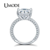 CZ Geometric Ring for Women UR0575A