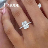 CZ Geometric Ring for Women UR0575A
