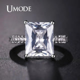 CZ Geometric Ring for Women UR0575A