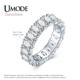 Eternity Rings Cubic Zirconia Wedding Bands Gift