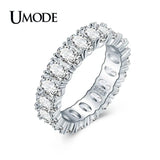 Eternity Rings Cubic Zirconia Wedding Bands Gift