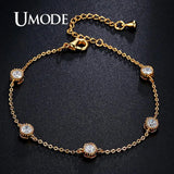 Adjustable Zirconia Bracelet for Women