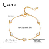 Adjustable Zirconia Bracelet for Women