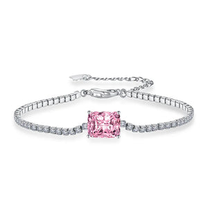 Multicolor CZ Bracelet for Women Wedding Jewelry