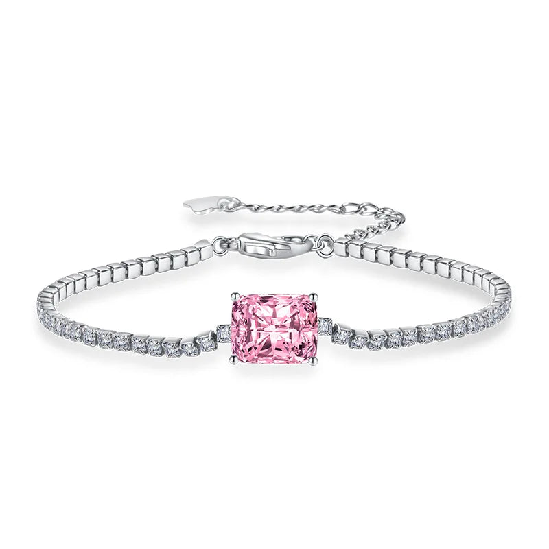 Multicolor CZ Bracelet for Women Wedding Jewelry