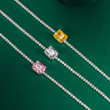 Multicolor CZ Bracelet for Women Wedding Jewelry