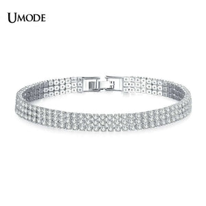 Cubic Zirconia Tennis Bracelet & Bangles for Women Gift Armbanden UB0233