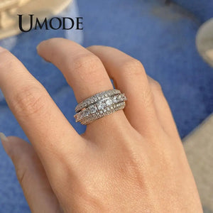 Zircon Finger Rings Wedding Rings Engagement Jewelry