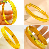 Vietnamese Star Wedding Bracelet 24k Plated Non Fading Jewelry