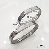 Unisex Prayer Hail Marys Bracelet Stainless Steel
